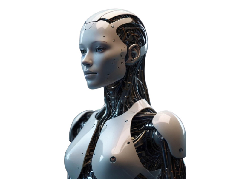 AI and digital transformation illustration
